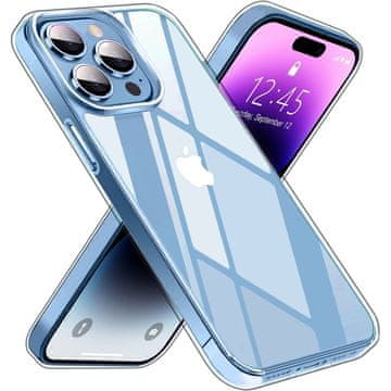 Overboard Futrola za iPhone 14 Pro Max, Premium Armor Slim, prozirna