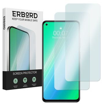 Overboard 2x Kaljeno staklo za Xiaomi Redmi Note 9S / 9 Pro, 9H tvrdo staklo, brzo