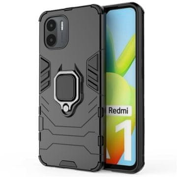 Overboard Futrola za Xiaomi Redmi A1 4G / A2 4G, prsten za postolje, crna