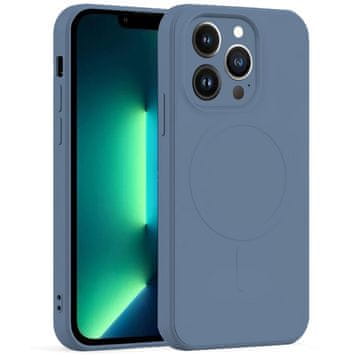 GS Silikonska Mag Cover maskica za iPhone 13 Pro Max, plava