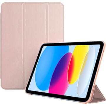 GS Futrola za iPad 11" 2025 A16 (11. gen.) / iPad 10.9" 2022 (10. gen.), Pametna futrola s preklopom, roza