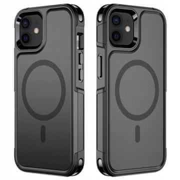 GS Futrola za iPhone 12/12 Pro, MagForce MagSafe, crna