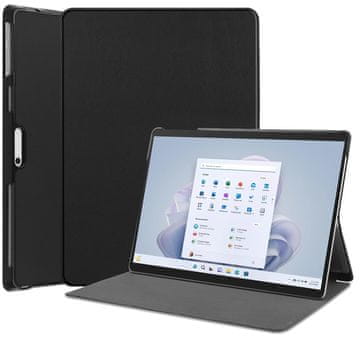 GS Futrola za Microsoft Surface Pro 9, Futrola sa stalkom, Crna