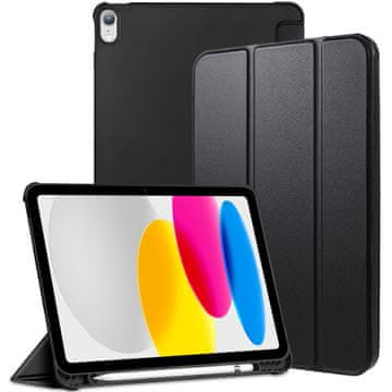 GS Futrola za iPad 11" 2025 A16 (11. gen.) / iPad 10.9" 2022 (10. gen.), Smart Pencil, s držačem za stylus, crna