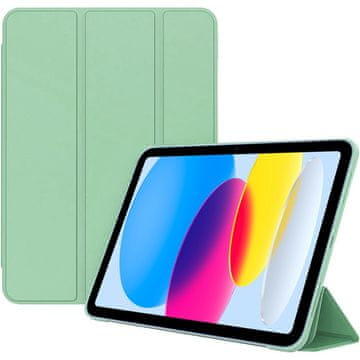 GS Futrola za iPad 11" 2025 A16 (11. gen.) / iPad 10.9" 2022 (10. gen.), Pametna futrola s preklopom, Zelena, Matcha zelena