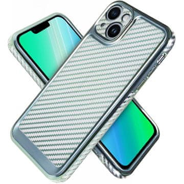 GS Tanka karbonska futrola za iPhone 14 Plus, plava