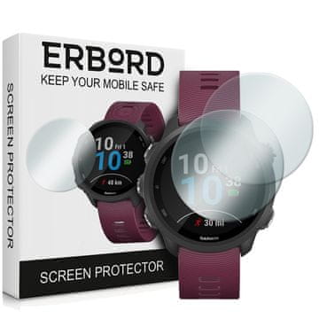 Overboard 2x kaljeno staklo za Garmin Forerunner 245, staklo
