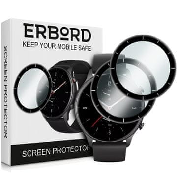 Overboard 2x hibridno staklo za Amazfit GTR 2e