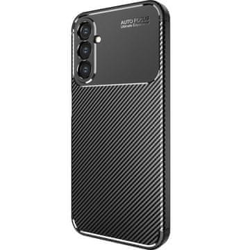 GS Futrola za Samsung Galaxy A14 4G/5G, karbonski gel, crna