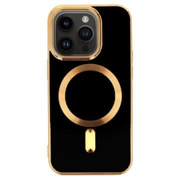 GS Magnetska futrola za Magsafe za iPhone 14 Pro, crna