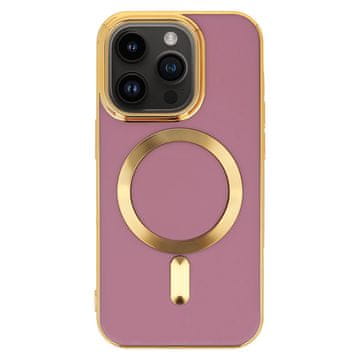 GS Magnetska futrola za Magsafe za iPhone 14 Pro, ljubičasta