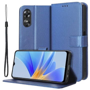 Overboard Preklopna futrola za Oppo A17, pametni magnet, plava