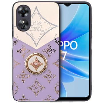 Overboard Modna maskica za Oppo A17, ljubičasta