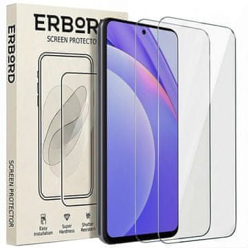 Overboard 2x Kaljeno staklo za Xiaomi Mi 10T Lite, 9H tvrdo staklo, brzo