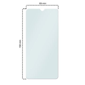 Overboard 2x Kaljeno staklo za Xiaomi Redmi A1 4G / A2 4G, 9H tvrdo staklo, brzo