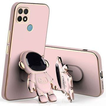 GS Futrola za Oppo A15/A15S, Astronaut, roza