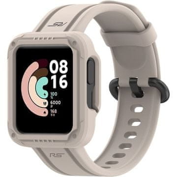 GS Remen + futrola za Xiaomi Redmi Watch 2 Lite / Xiaomi Mi Watch Lite, bež