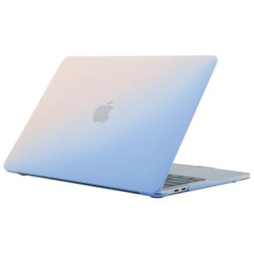 GS Zaštitna futrola za Macbook Air 13 (A2681) 2022 / Macbook Air 13 M3 (A3113) 2024 / M4 2025, tvrda ljuska, roza / plava