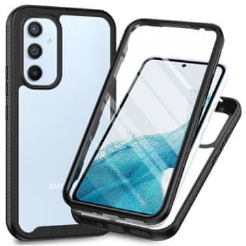 GS Futrola za Samsung Galaxy A34 5G, Otporna na udarce, s folijom, crna