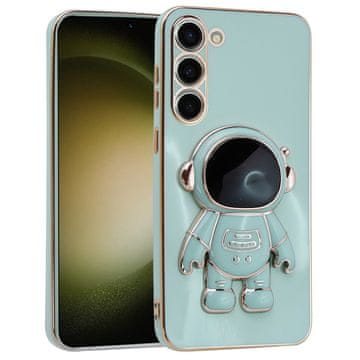 GS Maska za Samsung Galaxy S23 Plus, Astronaut, Zelena