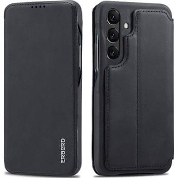 Overboard Preklopna futrola za Samsung Galaxy A54, Retro, crna