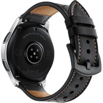 GS Univerzalni kožni remen 22 mm, crni
