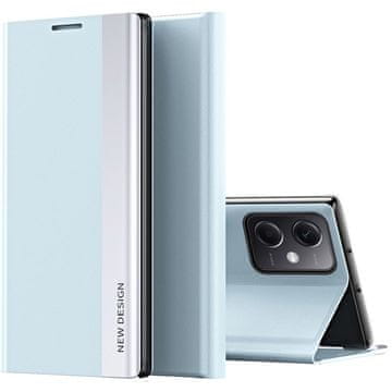 Overboard Preklopna futrola za Xiaomi Poco X5 Pro 5G / Redmi Note 12 Pro, bočna magnetska, svijetloplava