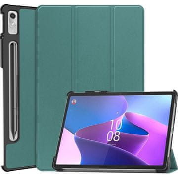 GS Futrola za Lenovo Tab P11 Pro Gen 2 TB132FU TB132XU 11.2", trodijelna s držačem za olovku, zelena