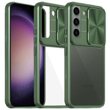 Overboard Futrola za Samsung Galaxy S23 Plus, slide kamera, zelena
