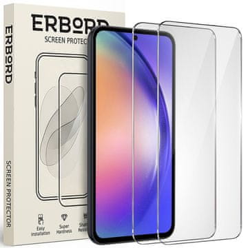 Overboard 2x Kaljeno staklo za Samsung Galaxy A54 5G, 9H tvrdo staklo, staklo