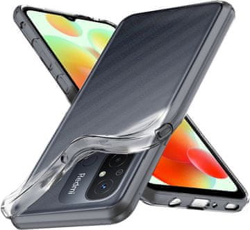 GS Tanka maskica za Xiaomi Redmi 12C, Slim CamShield, prozirna