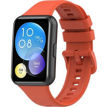 GS Silikonski remen za Huawei Watch Fit 2, narančasti