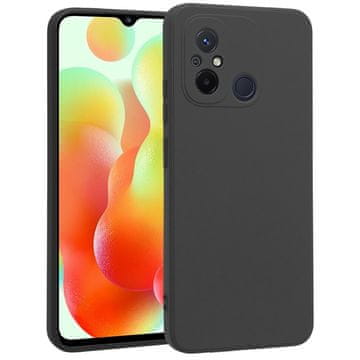 GS Futrola za Xiaomi Redmi 12C, Silikonska Lite, crna