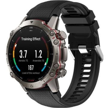 GS Silikonski remen QuickFit 22 mm, crni
