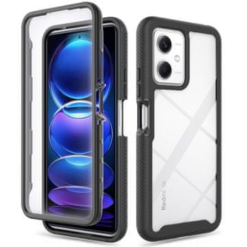 GS Futrola za Xiaomi Redmi Note 12 5G / POCO X5 5G, Otporna na udarce, s folijom, crna
