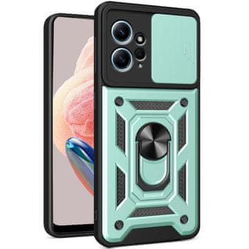 GS Oklopna futrola za Xiaomi Redmi Note 12 4G, CamShield Slide, zelena