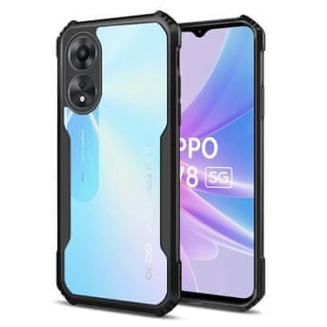 GS Futrola za Oppo A78 5G, hibridna s anti-ispuštanjem, crna