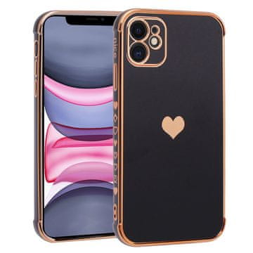 GS Futrola za Apple iPhone 11, Elektro srce, crna