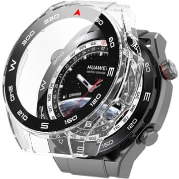 GS 2u1 futrola + kaljeno staklo za Huawei Watch Ultimate, prozirna