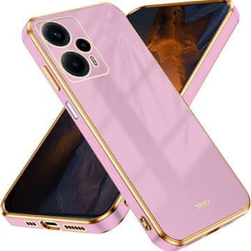 GS Futrola za Xiaomi Poco F5, Glamour CamShield, ljubičasta
