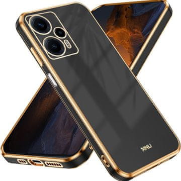 GS Futrola za Xiaomi Poco F5, Glamour CamShield, crna