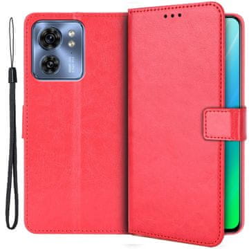 GS Motorola Edge 40 novčanik s preklopom, crvena