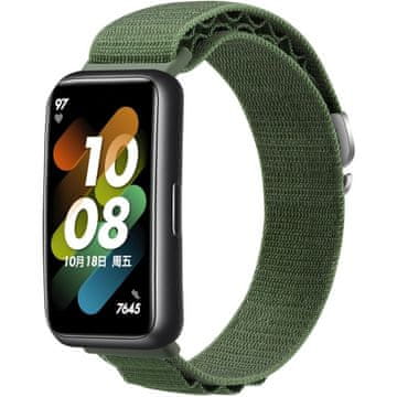 GS Najlonski remen za Huawei Band 7, zeleni