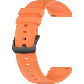 GS Univerzalni silikonski remen 22 mm, narančaste boje