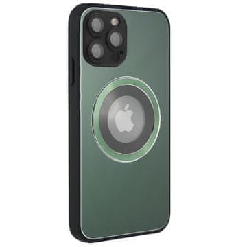 GS MagSafe futrola za iPhone 12 Pro, rupa za Apple logo, zelena
