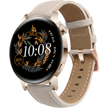 GS Univerzalni kožni remen 20 mm, bež boje