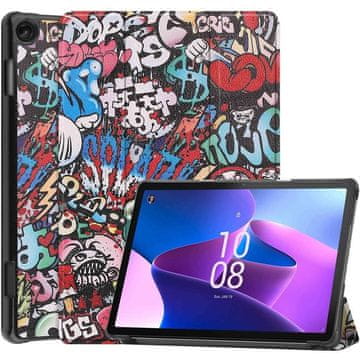 GS Futrola za Lenovo Tab M10 10.1 Gen 3 TB-328FU/TB-328XU, Smartcase, grafiti