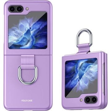 Overboard Futrola s prstenom za Samsung Galaxy Z Flip5 5G, ljubičasta