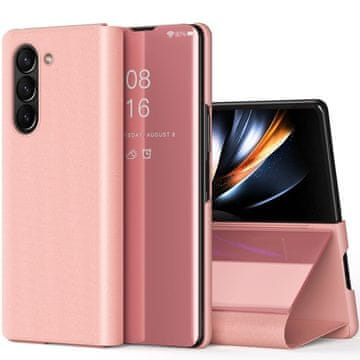 GS Prozirna maskica za Samsung Galaxy Z Fold 5 5G, ružičasto zlatna