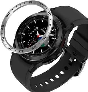 GS Zaštitni prsten za okvir za Galaxy Watch 6 Classic 47mm, prozirni